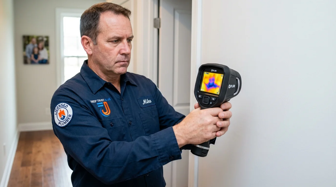 Thermal imaging leak detection by Johns Plumbing LLC in Dickens